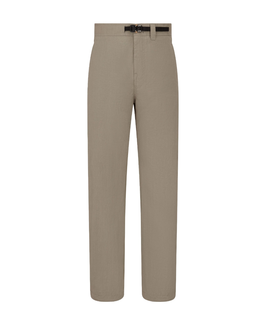 Dior Logo Casual Pants In Gray