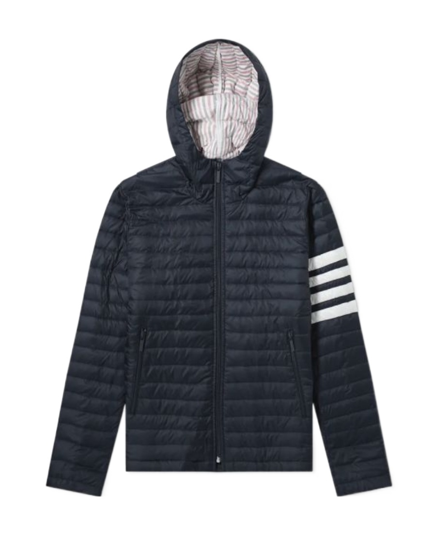 Thom Browne 4-bar Stripe Padded Jacket In Black