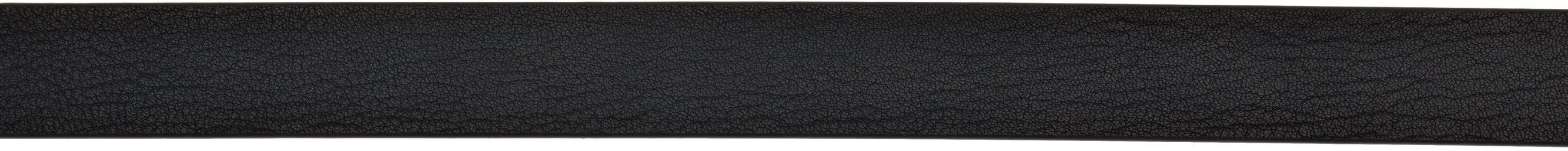 Vivienne Westwood Thin Line Orb Belt In Black