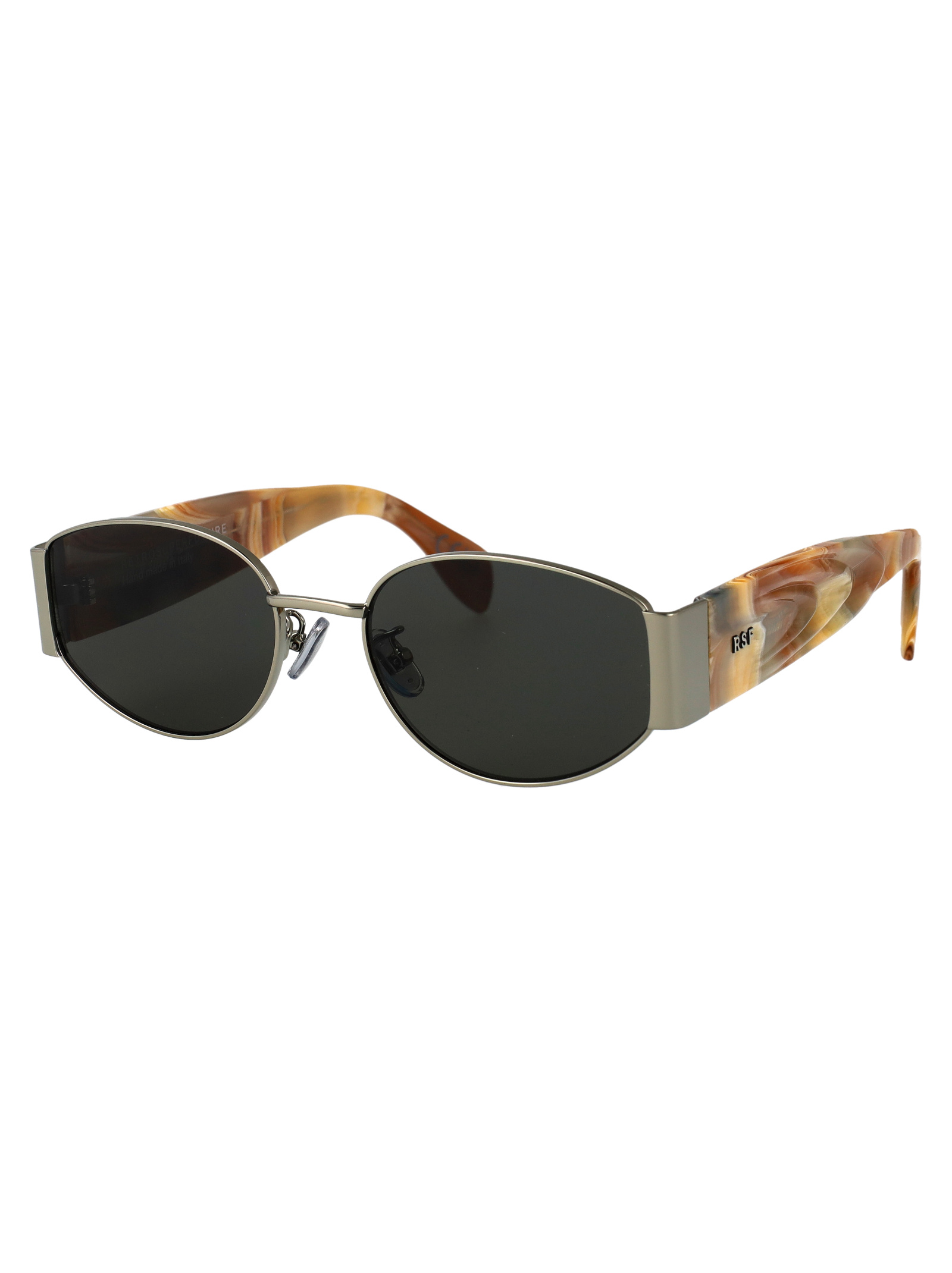 Retrosuperfuture X Oval-frame Sunglasses In Black