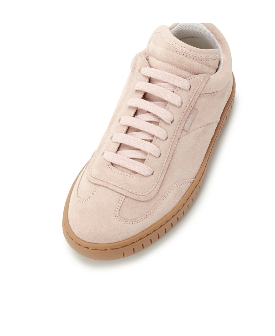 Shop Bally Round-headed Low-top Casual Shoes In Nude