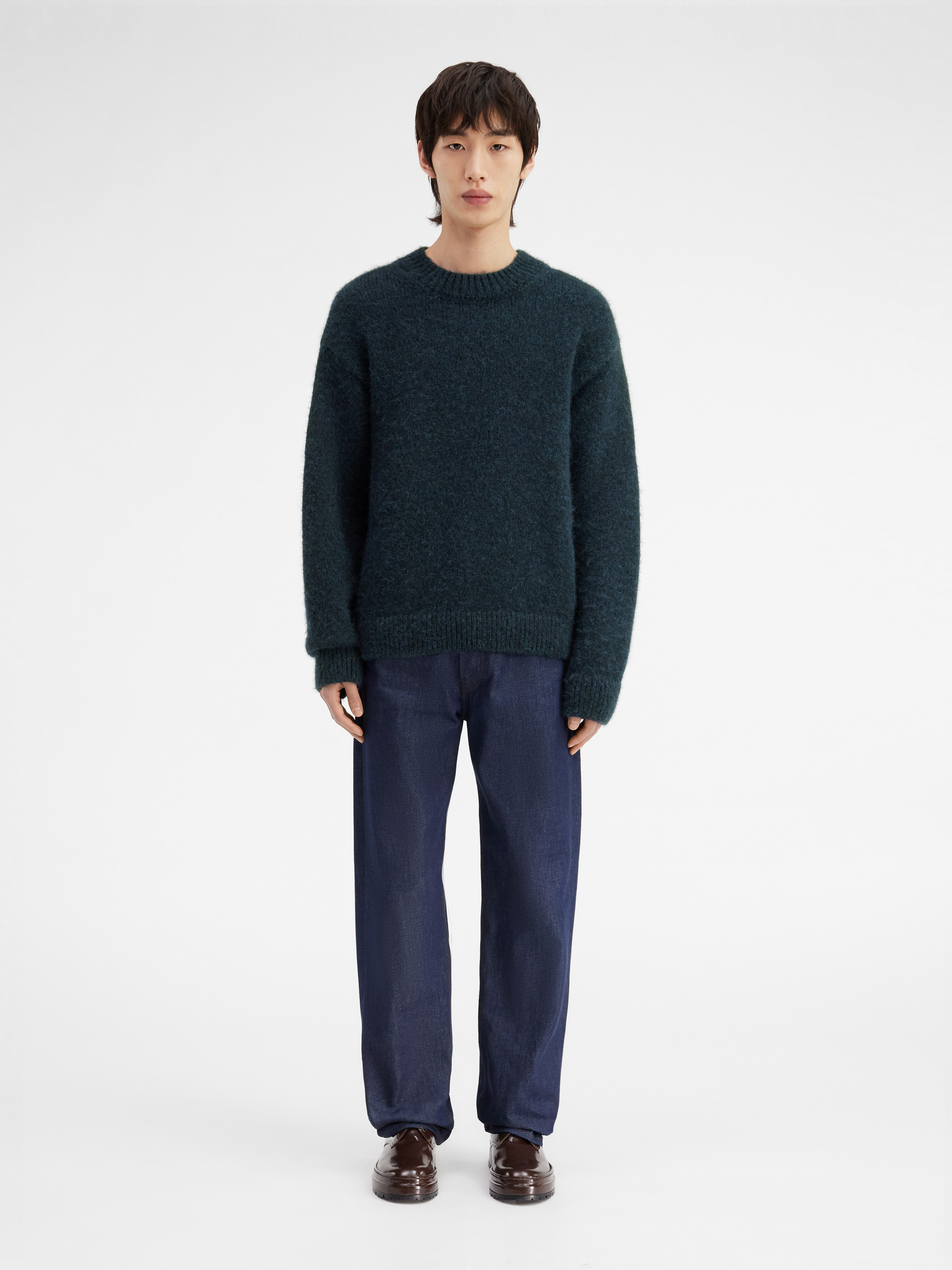 Jacquemus La Maille Pavane Jacquard Jumper In Black