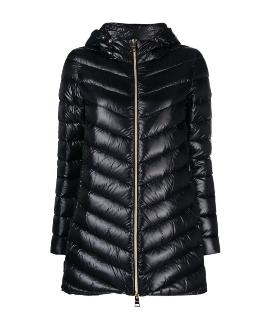 Herno Resort Hooded Down Jacket In Black