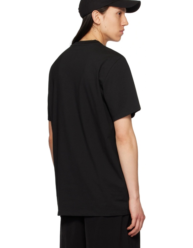 We11 Done Graphic-print Round-neck T-shirt In Black