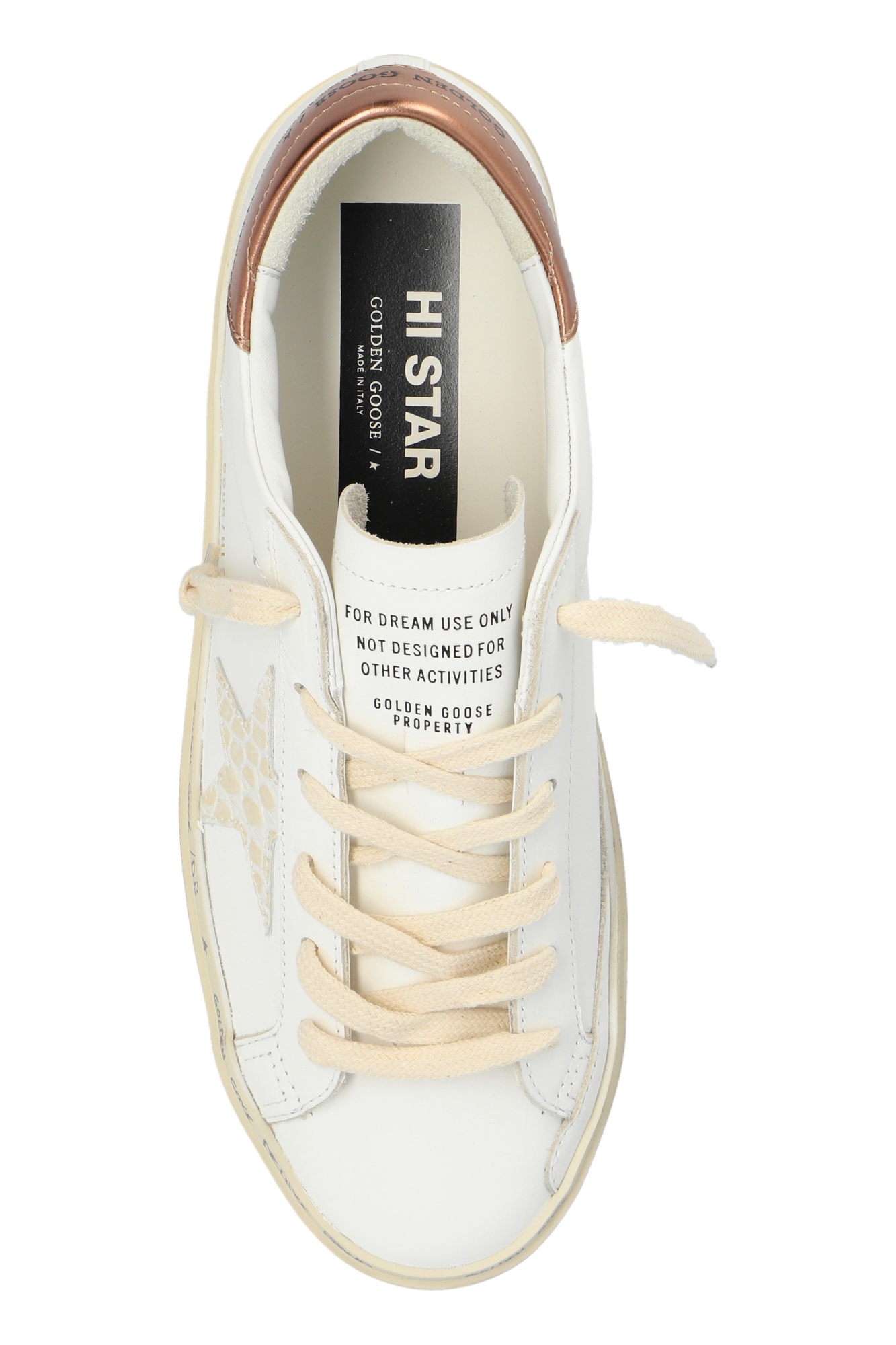 Golden Goose Superstar Leather Sneaker In White