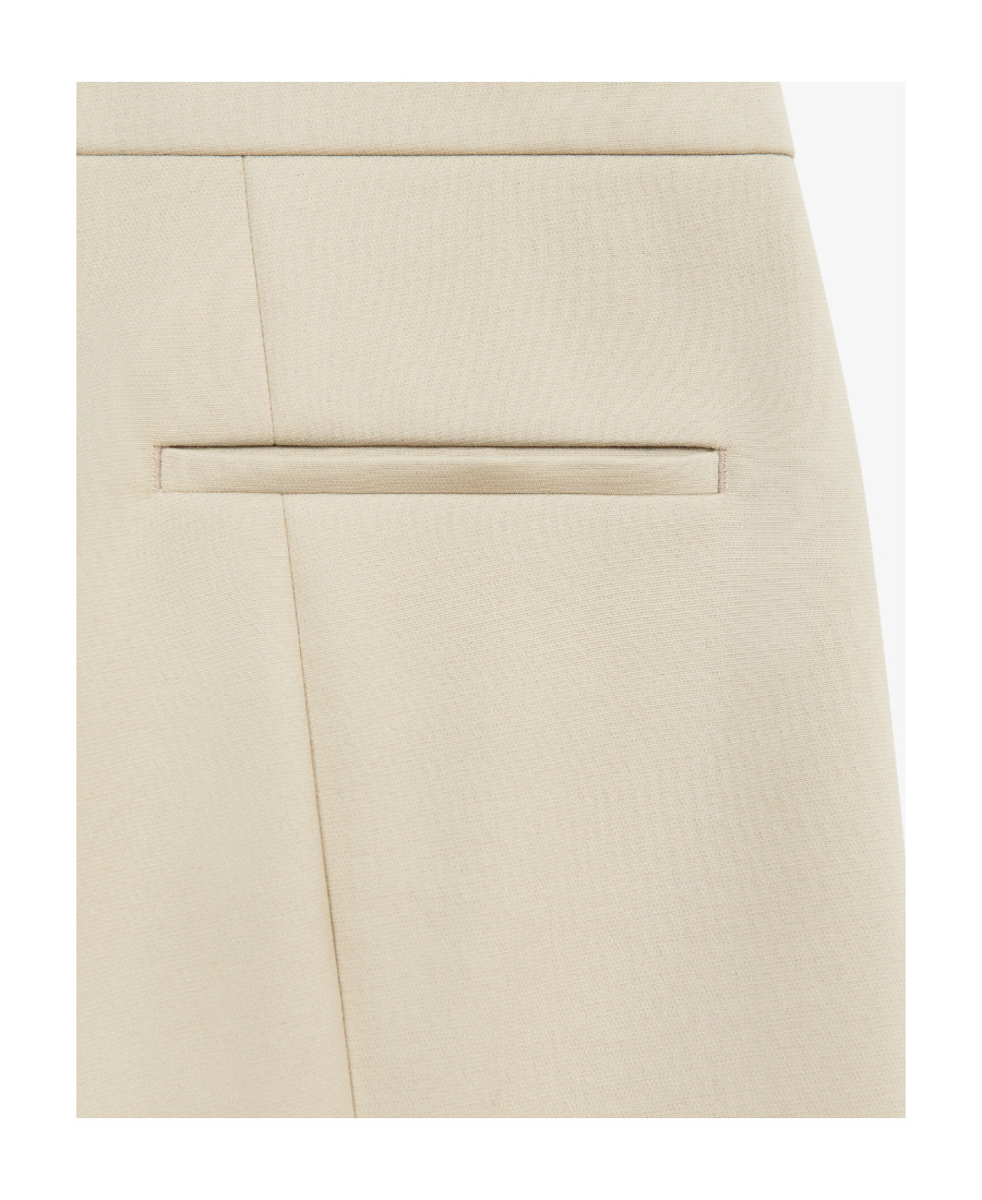Givenchy Fuseau Gold-tone Detailed Trousers In Nude