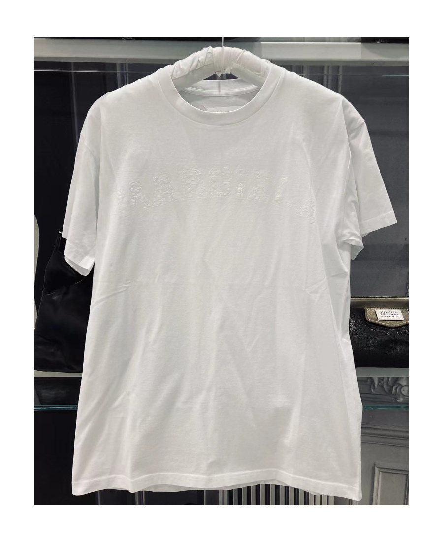 MAISON MARGIELA MAISON MARGIELA CREWNECK SHORT-SLEEVED T-SHIRT
