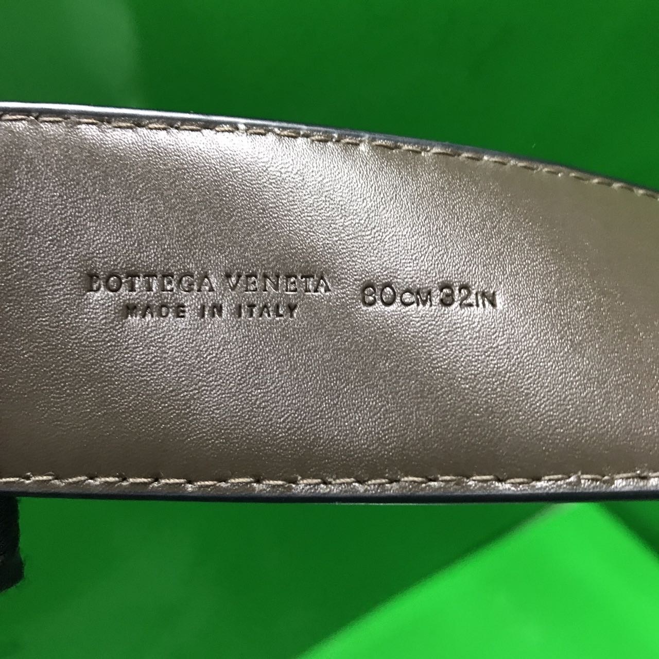 BOTTEGA VENETA LOGO BELT