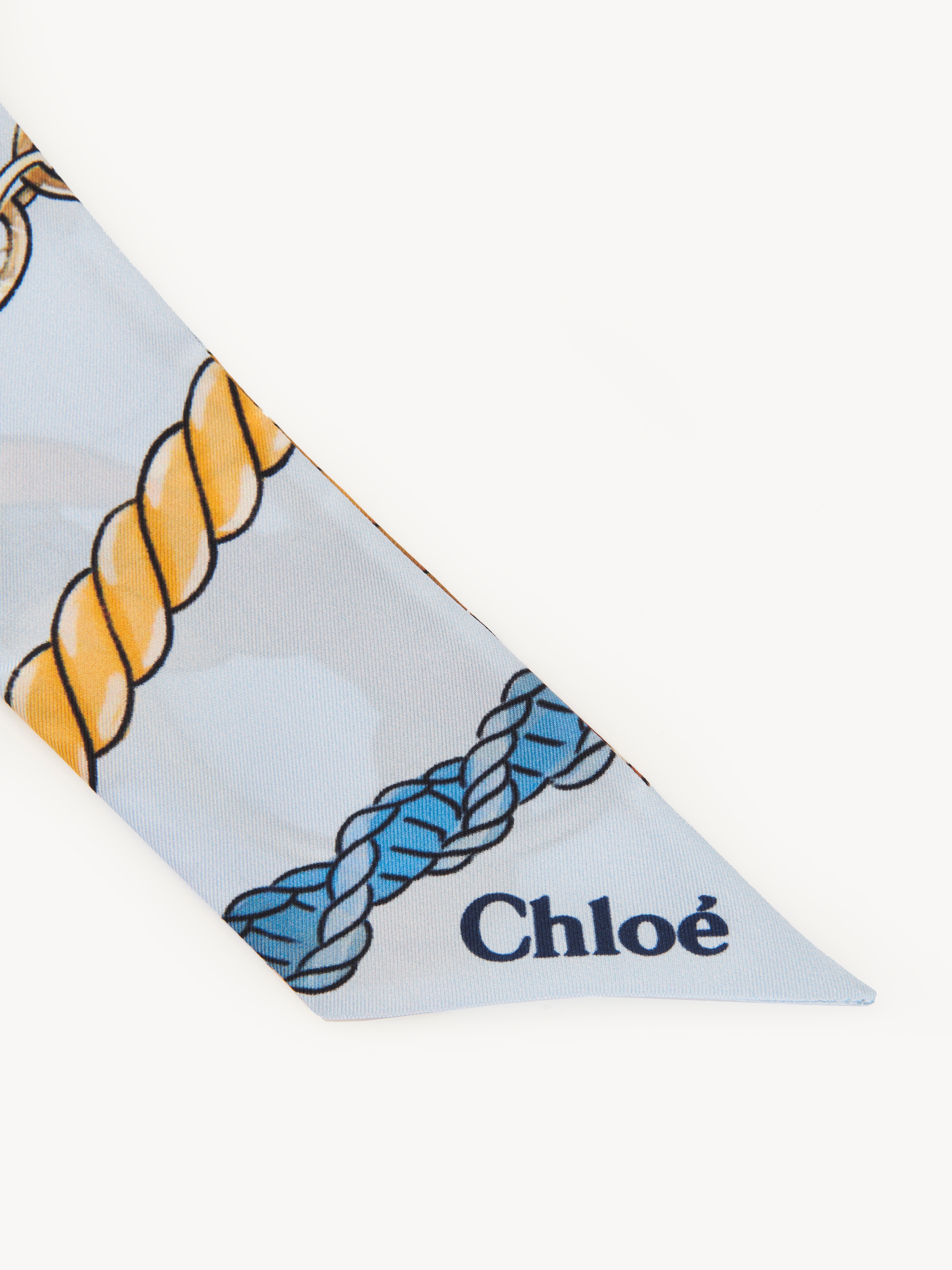 CHLOÉ PATTERN PRINTED SCARF