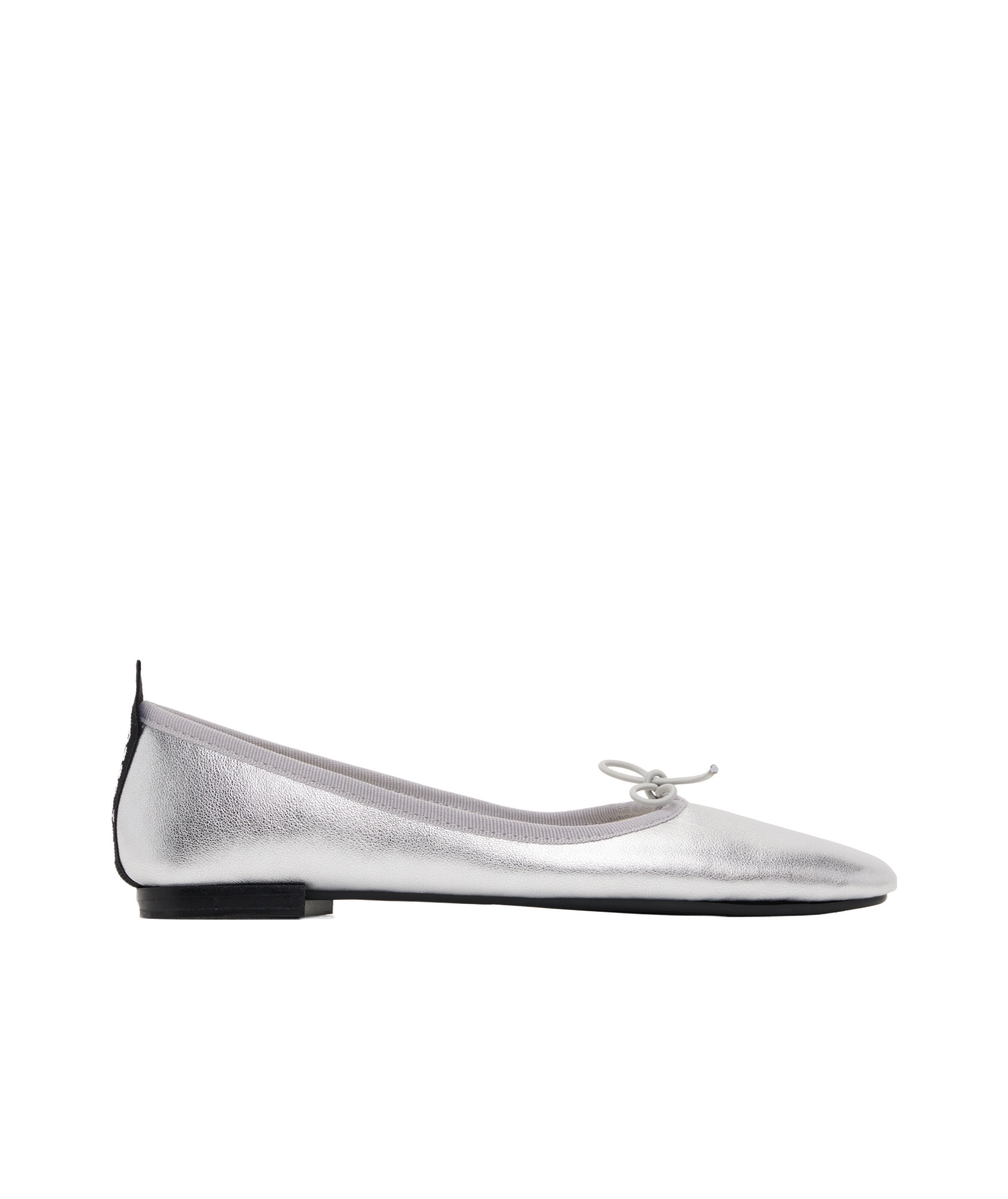 Repetto X Marine Serre Lilouh Metallic Ballet Flats In White