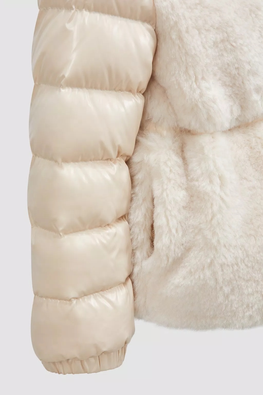 Moncler Amabay Down Jacket In Nude
