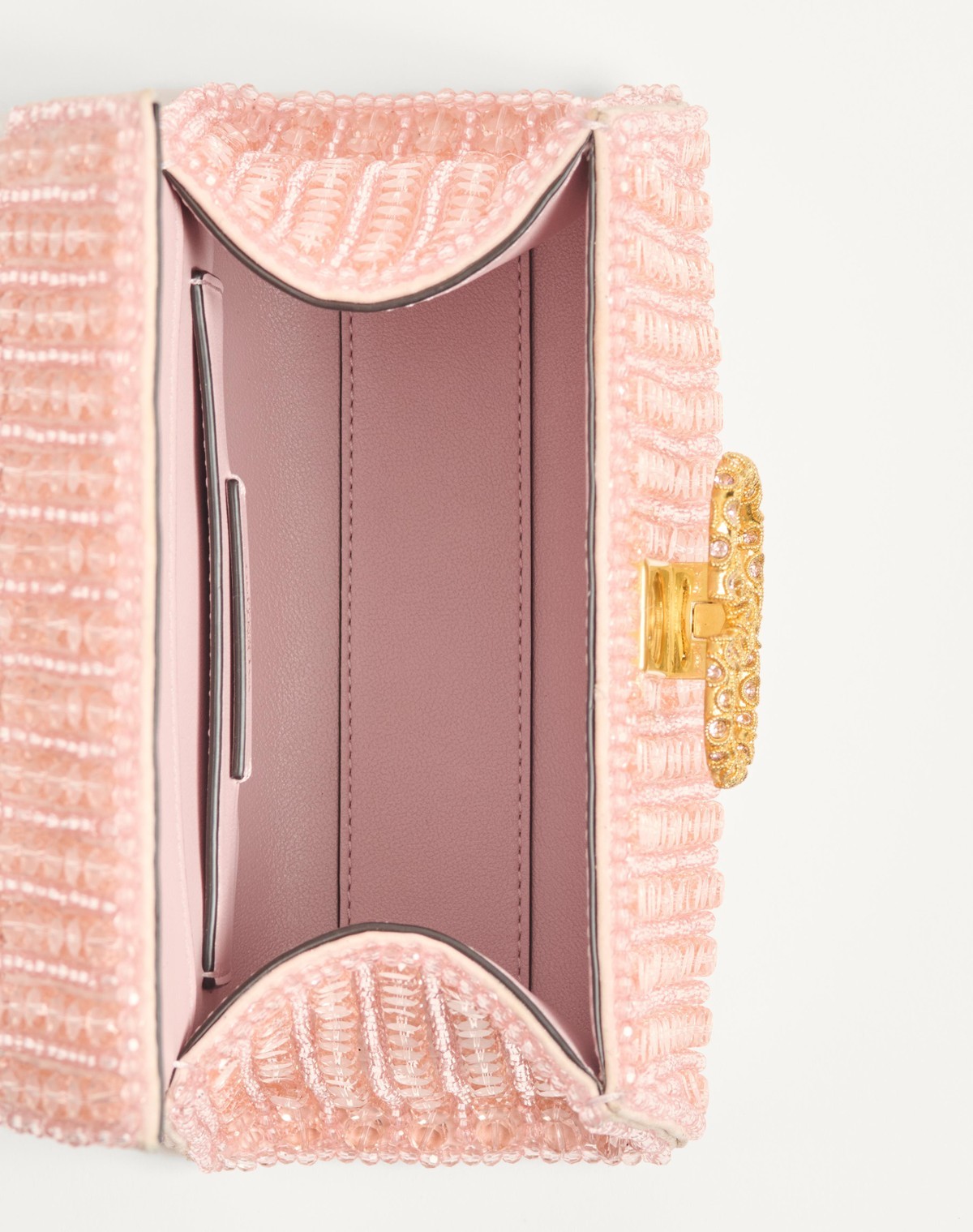 Valentino Mini Vsling Shoulder Bag In Pink