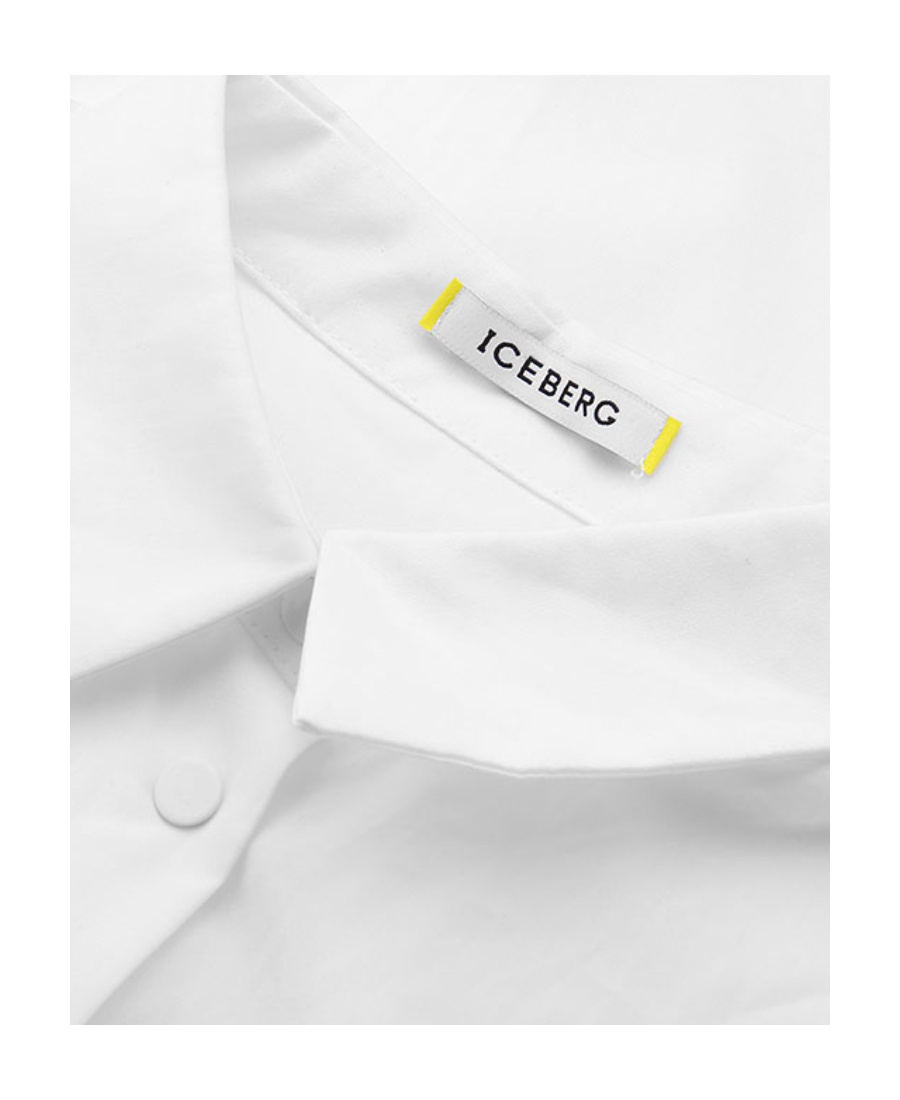 Iceberg A Short Sleeved Shirt In White