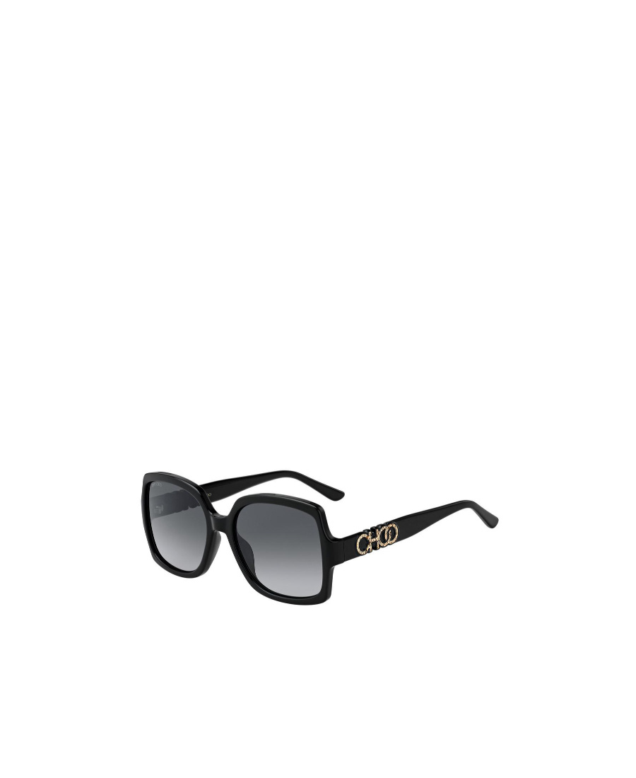Jimmy Choo Sammi Oversized Sunglasses In Gray