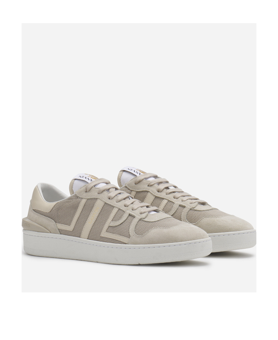 Lanvin Sneakers Beige In Gray