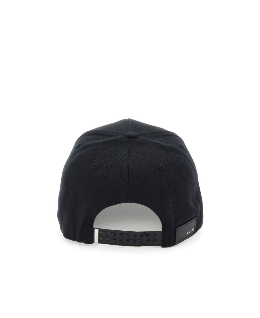 Amiri Logo-embroidered Cotton Cap In Brown