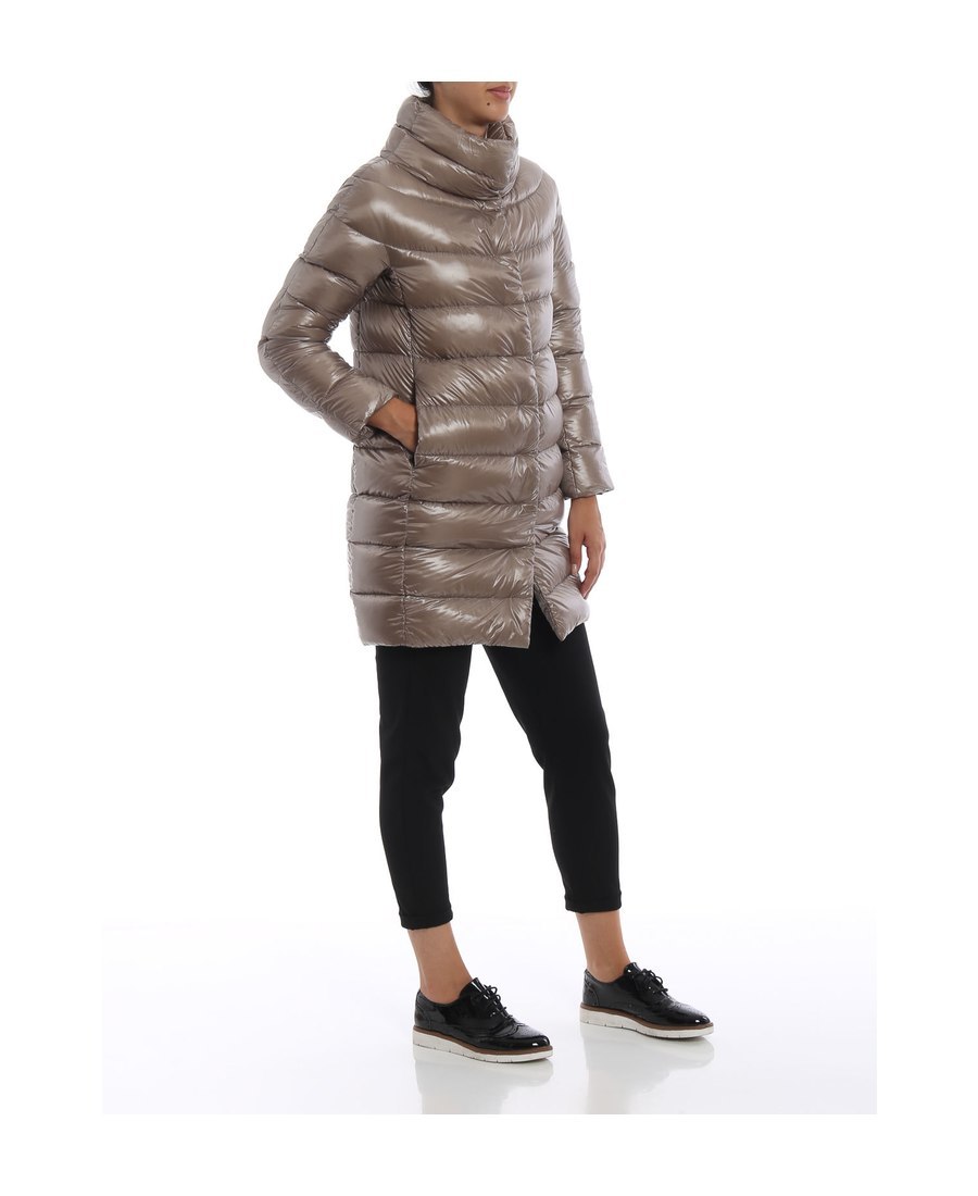 Herno Dora Puffer Jacket In Gray