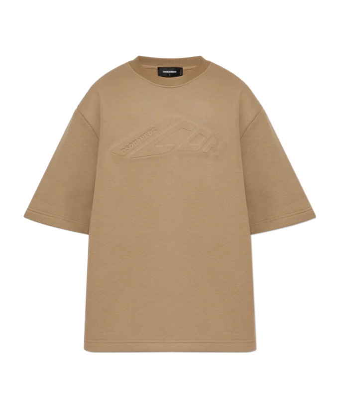 Shop Dsquared2 Icon T-shirt In Nude