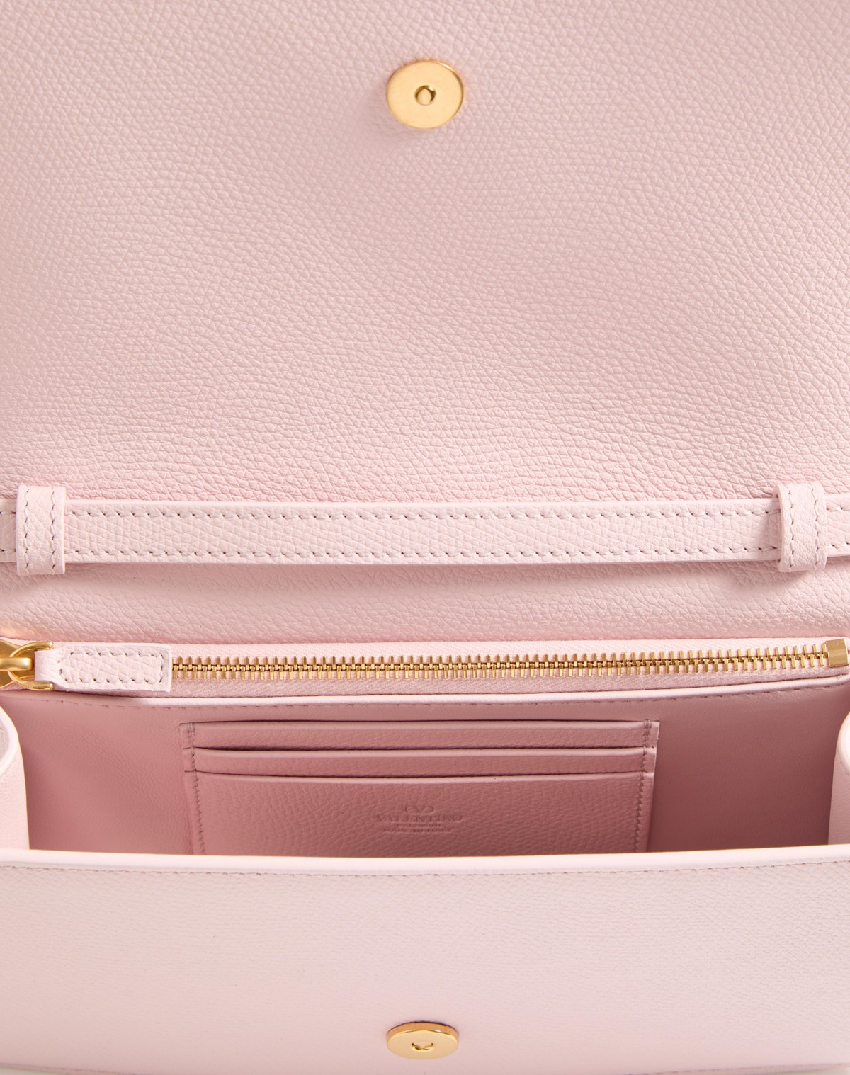 Valentino Mini Flip Shoulder Bag In Pink