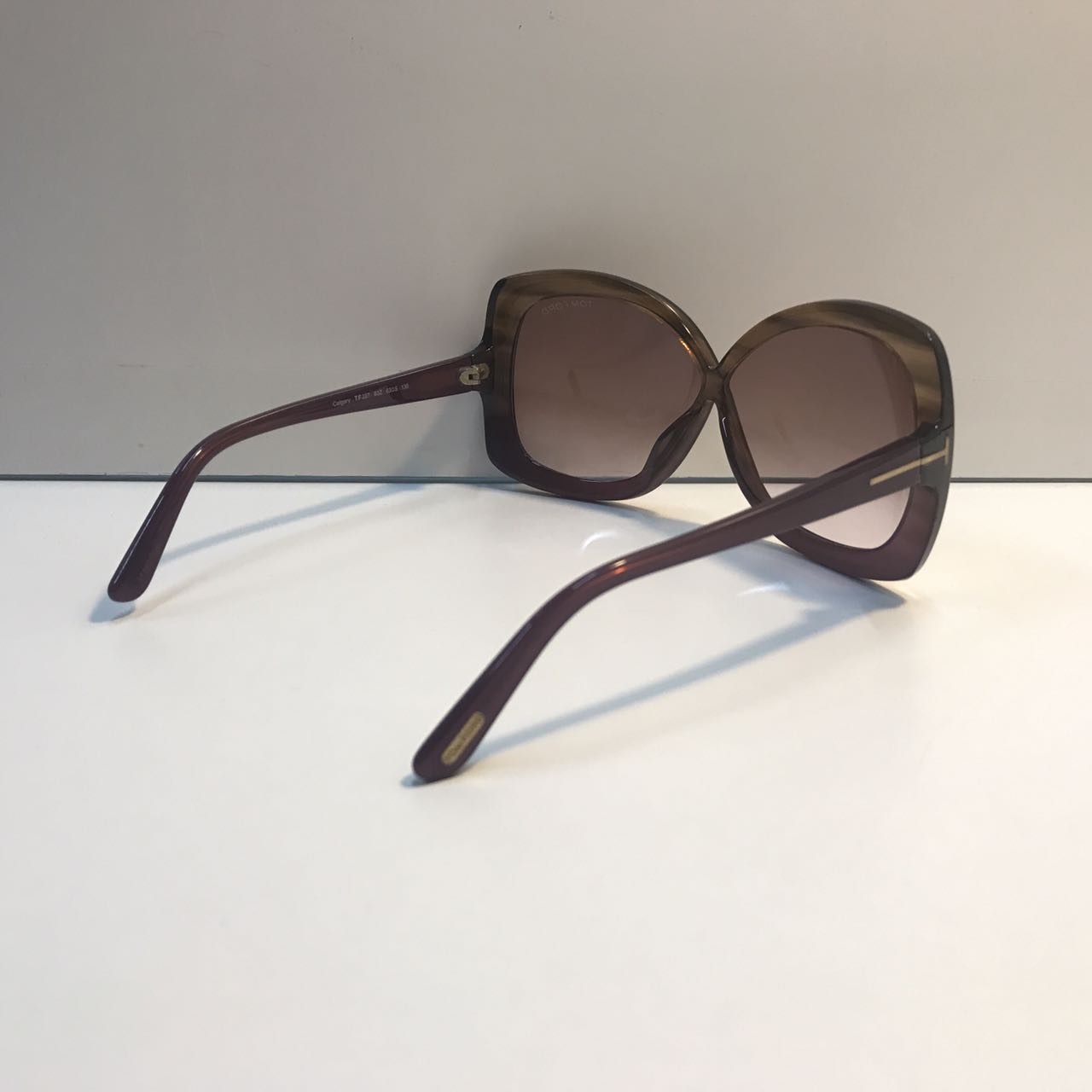 Tom Ford Logo Full-frame Sunglasses In Multicolor