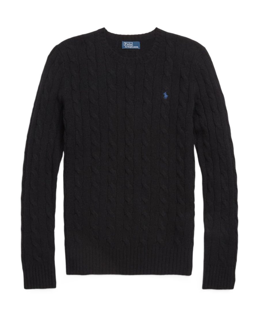 Shop Polo Ralph Lauren Classics Sweater In Black