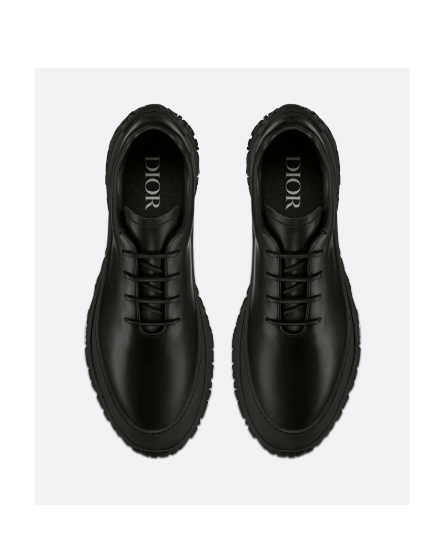 Dior Leather Sneakers Men In Black