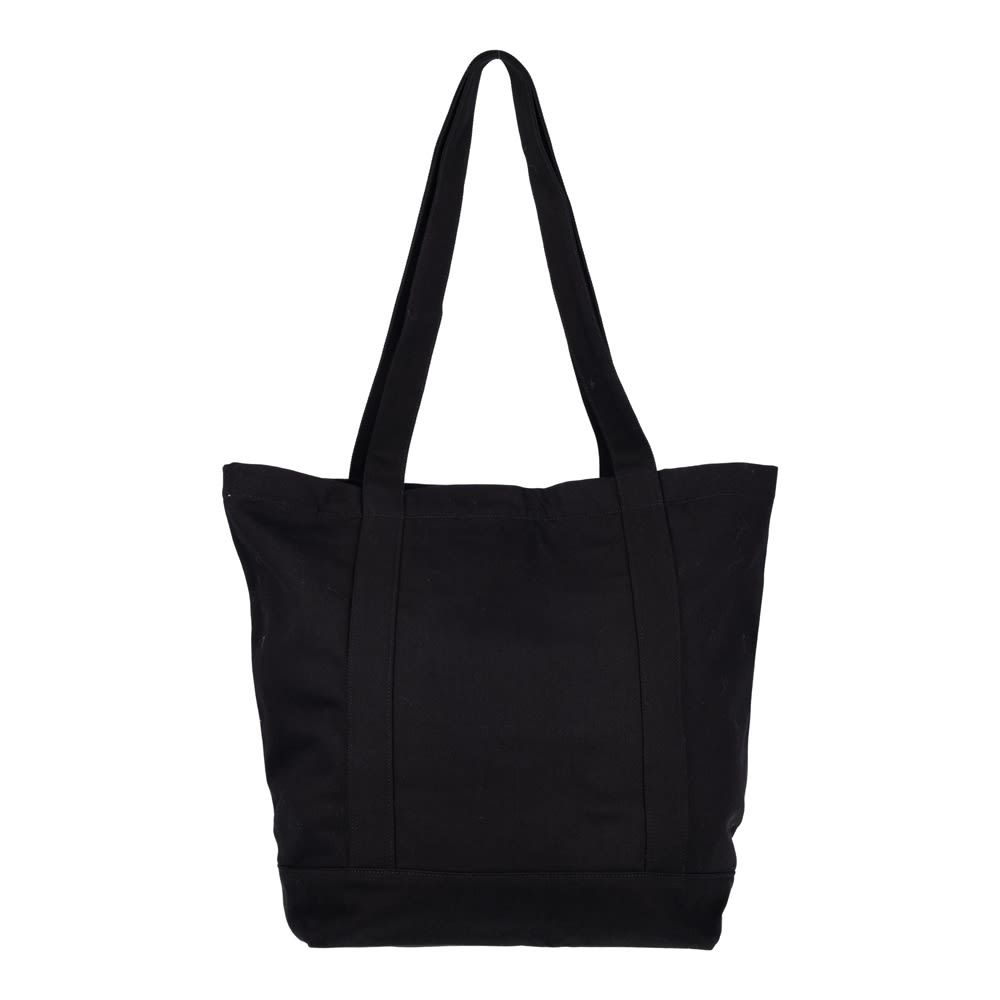Raf Simons Logo-patch Detail Tote Bag In Black