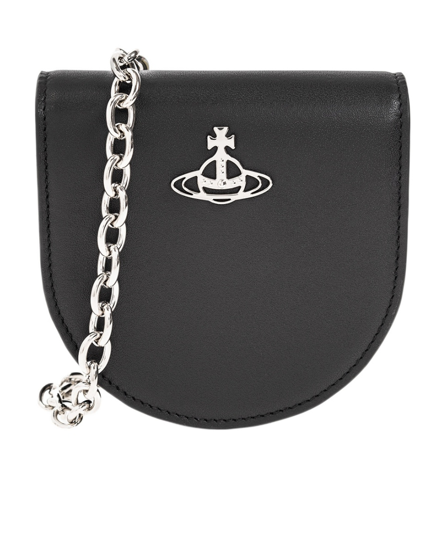 Vivienne Westwood Small Saddle Belt Bag In Black