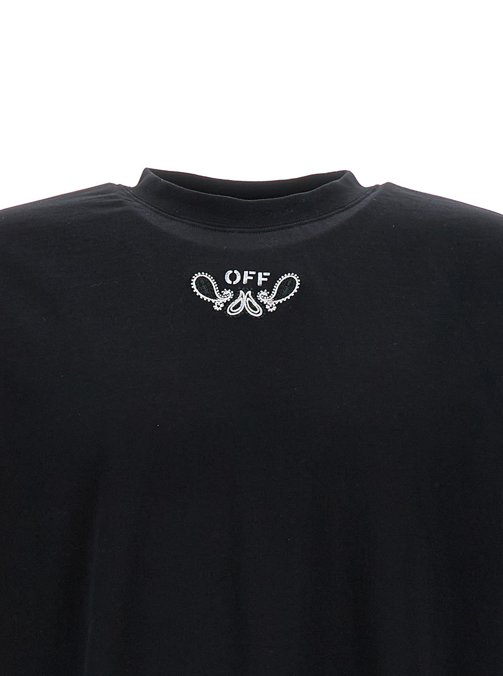 Shop Off-white Bandana Arr Skate S S Tee In Black