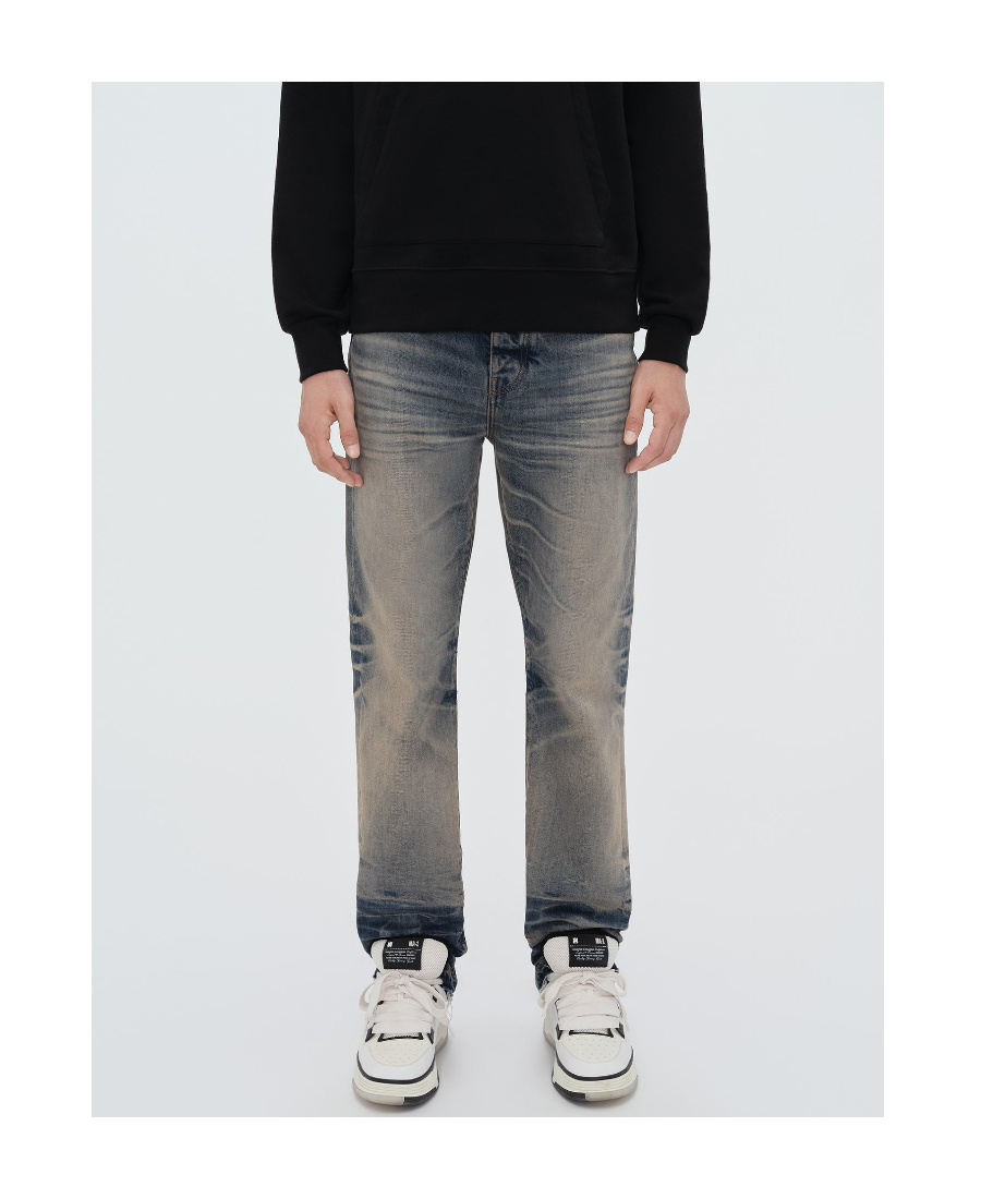 AMIRI RELEASE HEM STRAIGHT-LEG JEANS