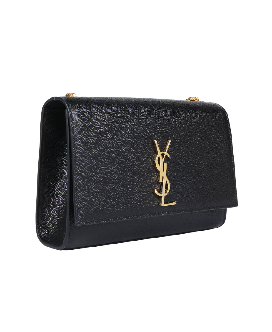 Saint Laurent Medium Kate Shoulder Bag In Black