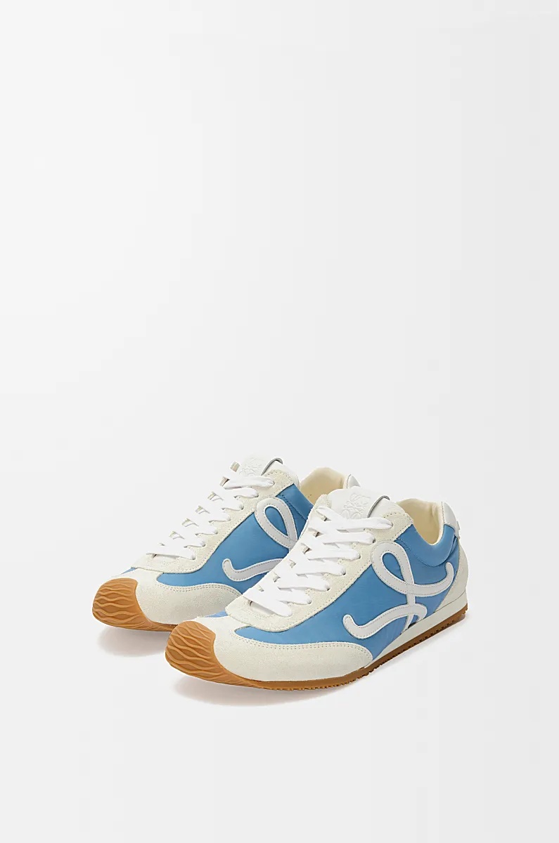 Loewe Ballet Runner 2.0 In Nylon And Calfskin
