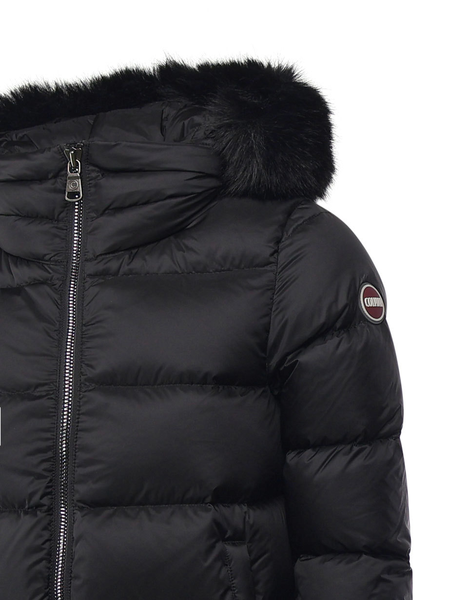 Colmar Originals Long-sleeved Down Jacket In Black