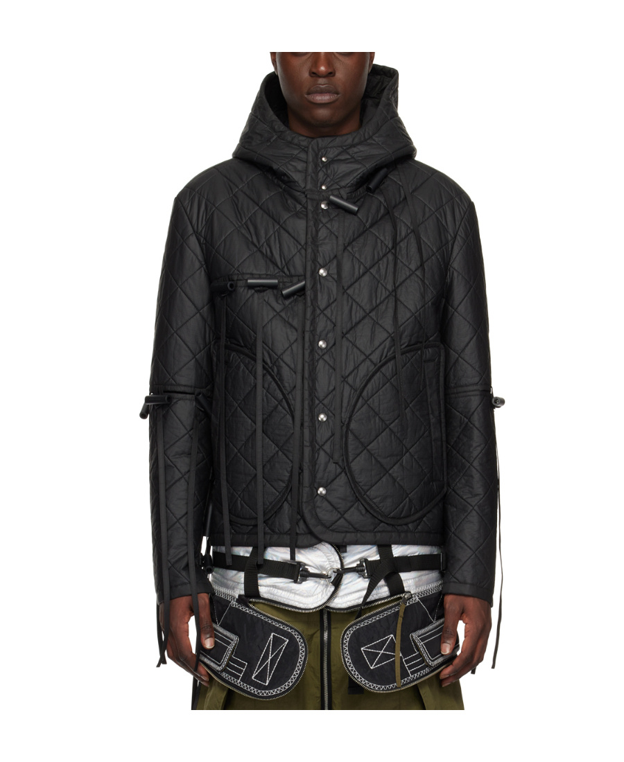 Craig Green Quilting Design Cotton Suit In Black