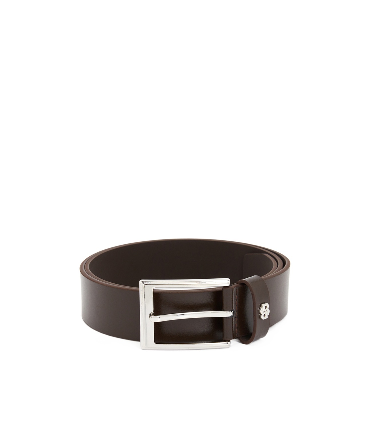 Hugo Boss Pin Buckle Belt In Brown