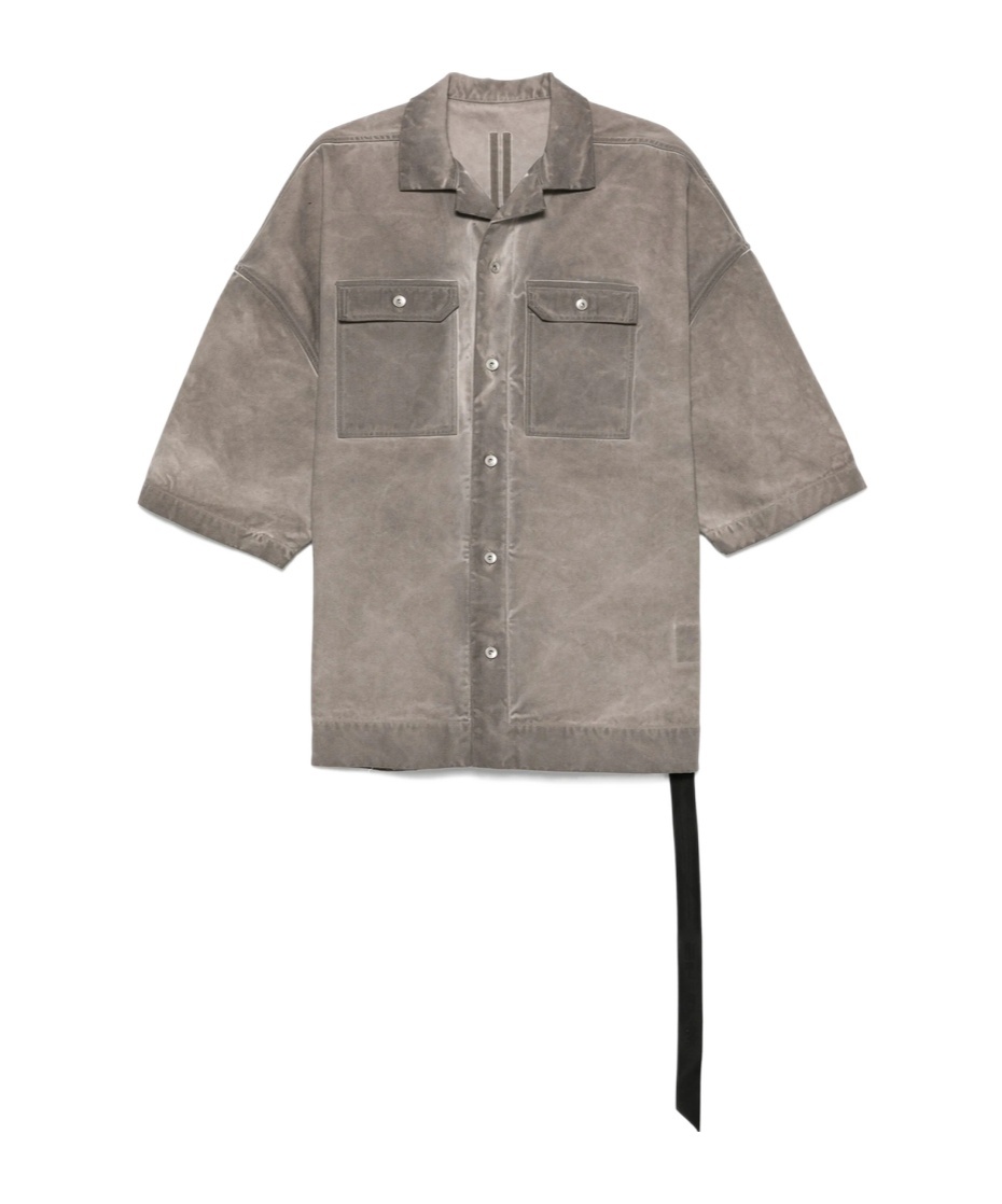 Rick Owens Drkshdw Magnum Tommy Shirt In Gray