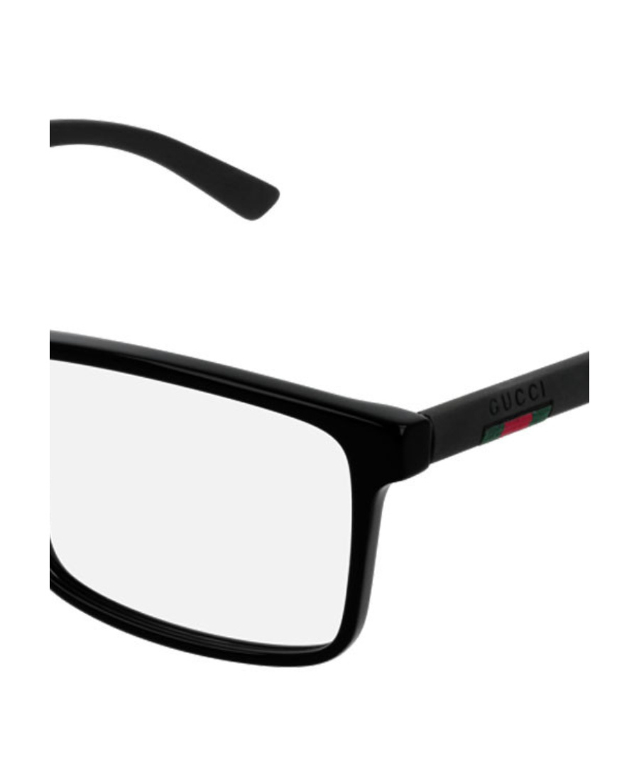 Gucci Eyewear Rectangular Frame Glasses In White