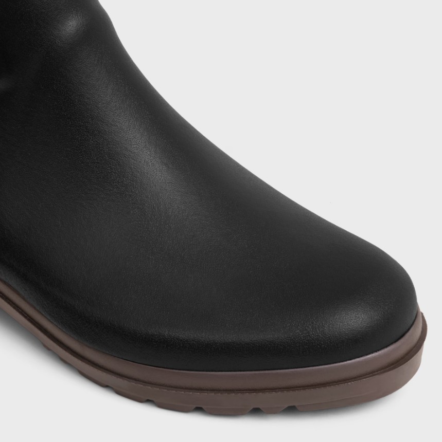 Celine Rain Boots In Black