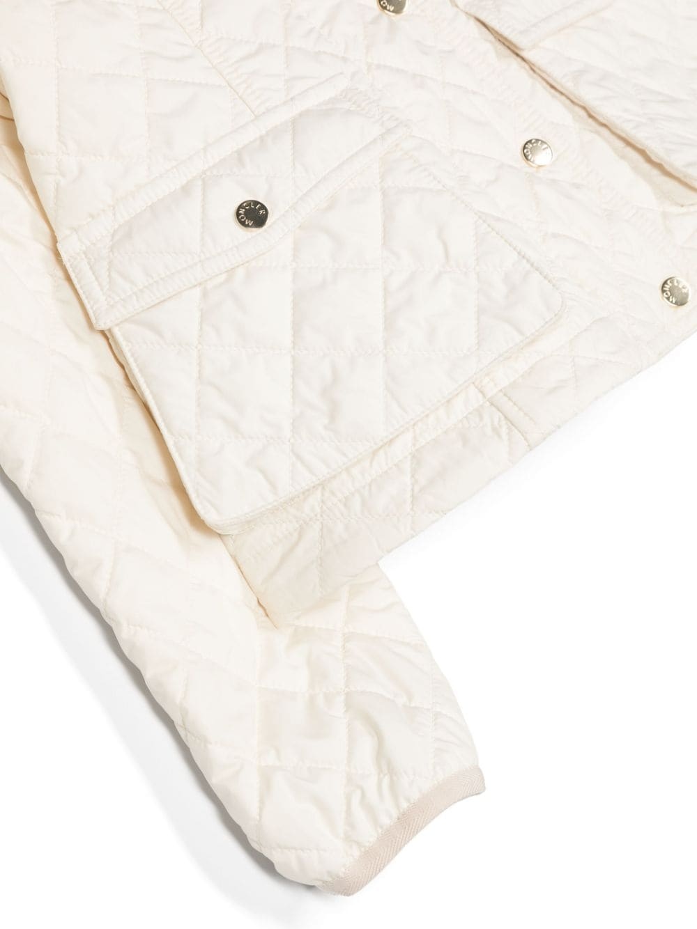 Moncler Enfant Kamaria Padded Jacket In White