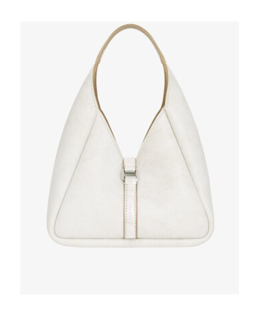 Givenchy Mini G Leather Tote Bag In White