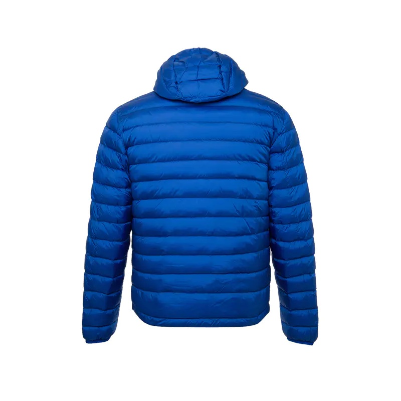 Paul & Shark Logo Down Jacket In Blue