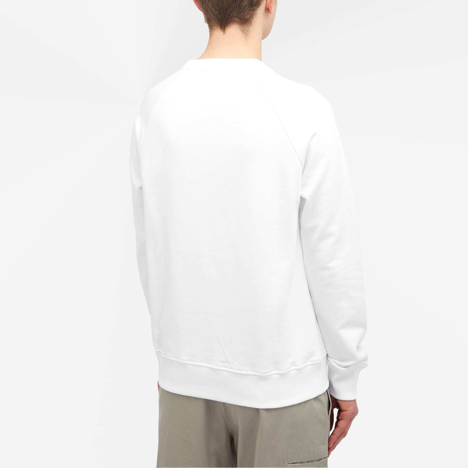 Balmain Black Sweatshirts Man Sweatshirt White Size Xl Cotton In White