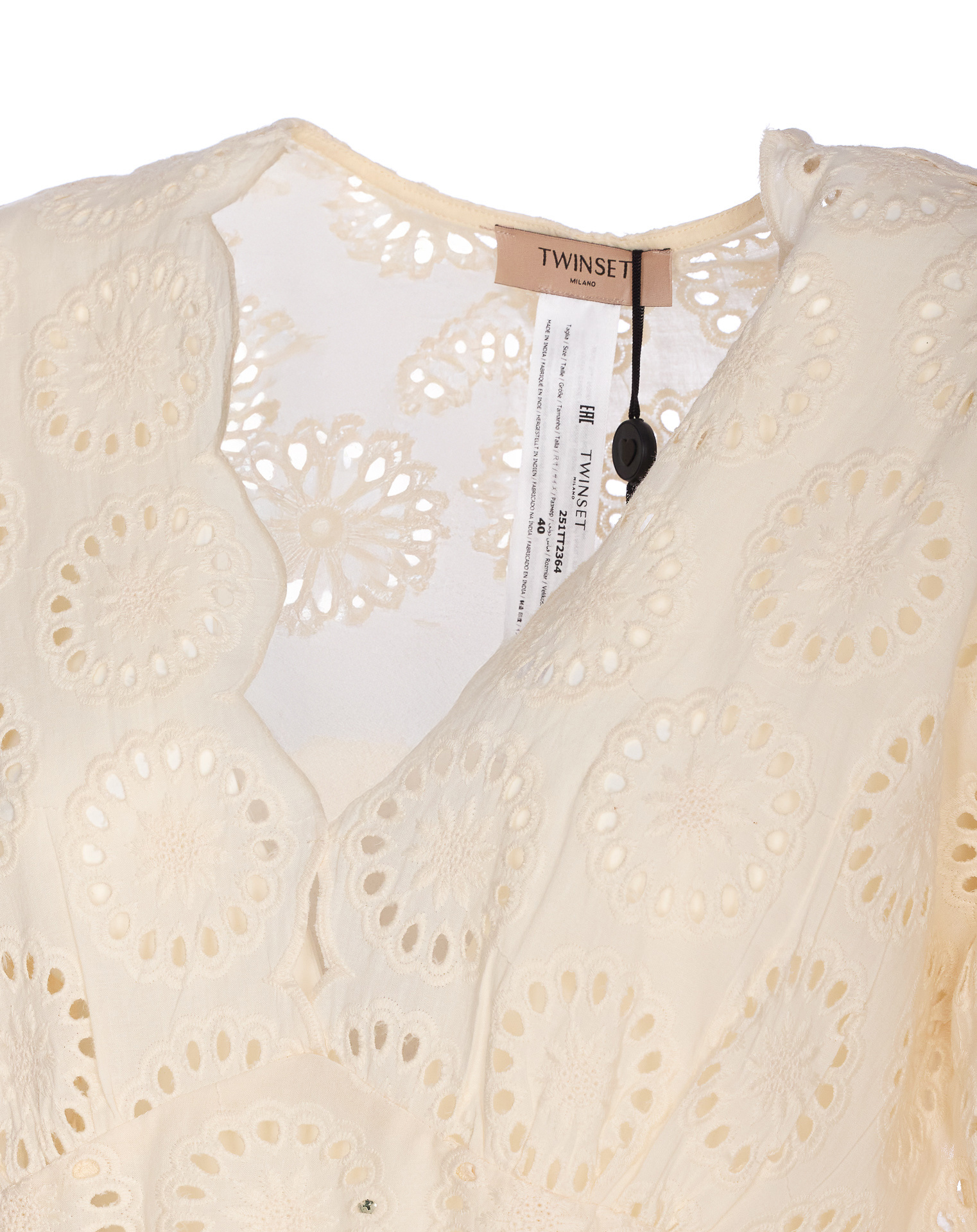 Shop Twinset Broderie-anglaise Blouse