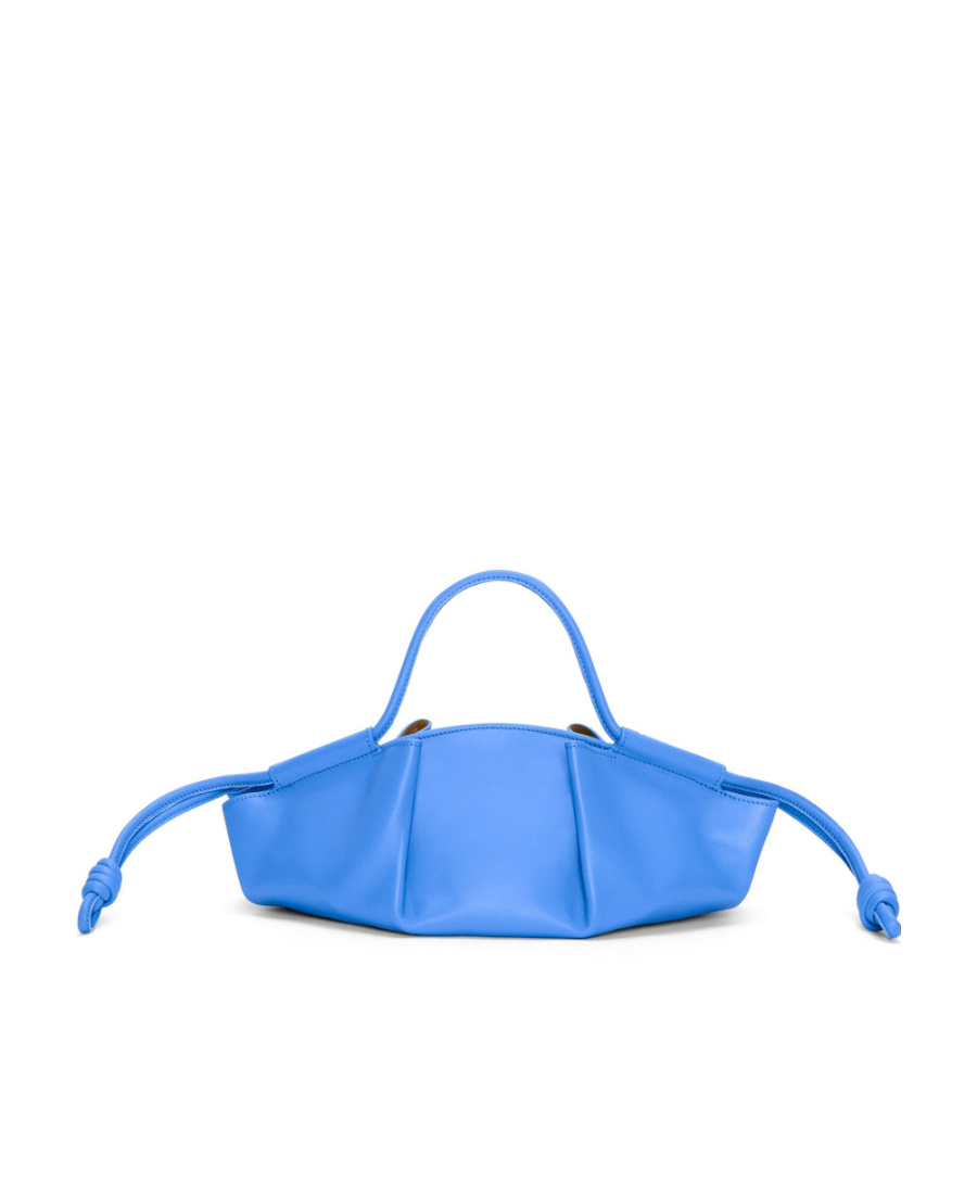 Loewe Small Paseo Logo Shoulder Bag In Blue