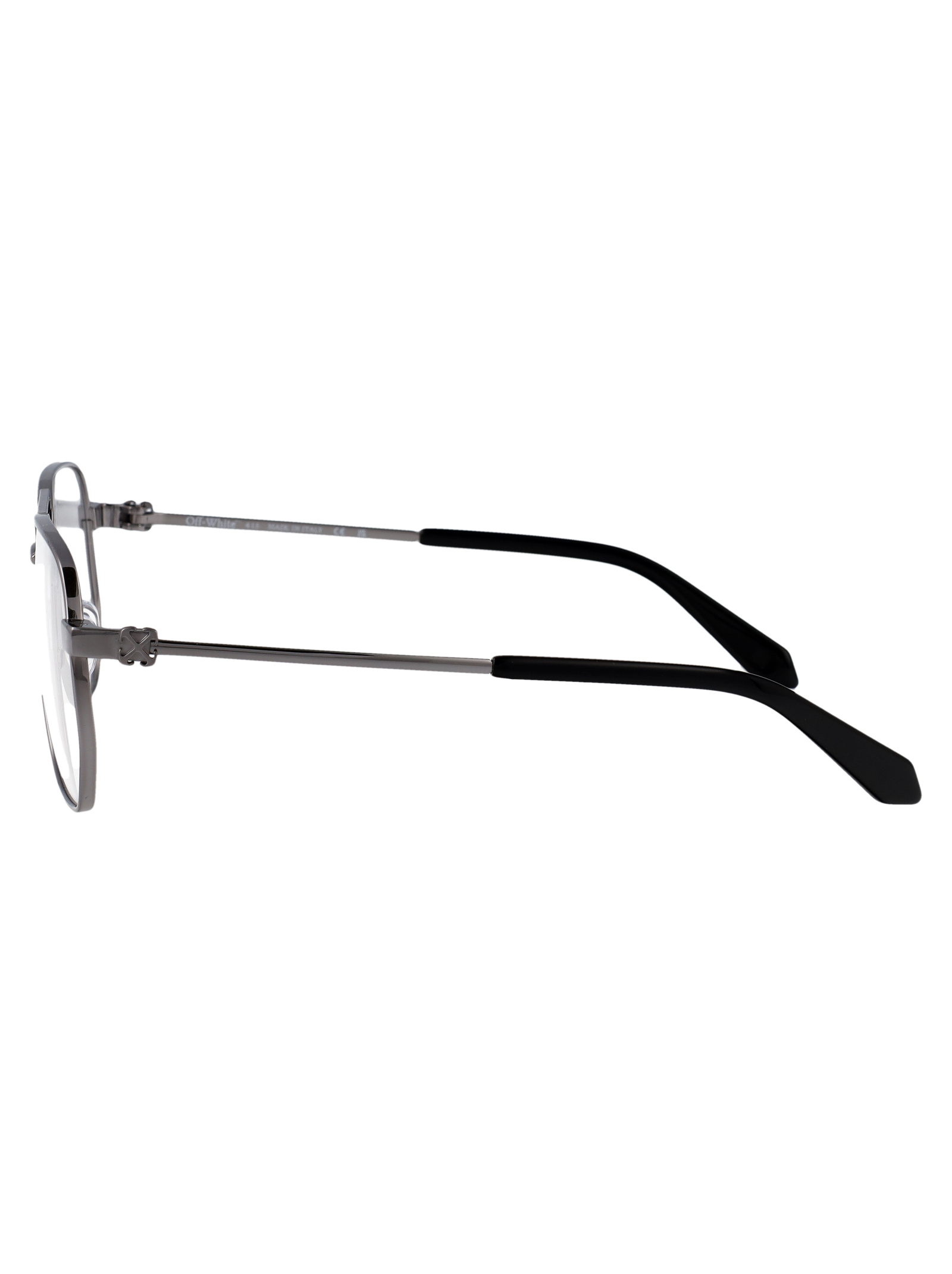 Off-white Full Frame Plain Mirror In White