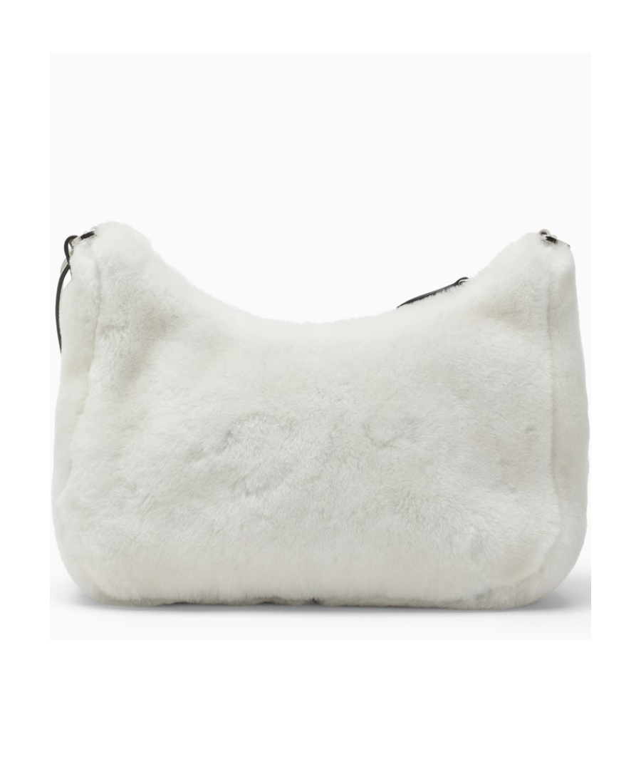 Prada Re-edition 2005 Mini Logo Three-in-one Shoulder Bag In White