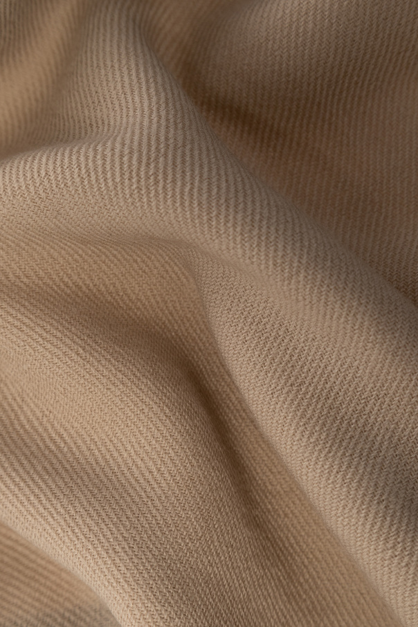 Ferragamo Salvatore Color Blocked Scarf In Nude