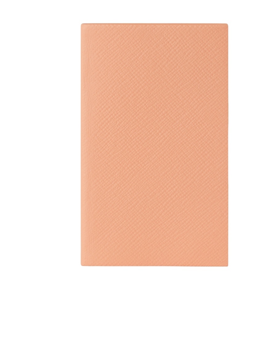 Smythson Panama Pocket Grain Notepad In Nude