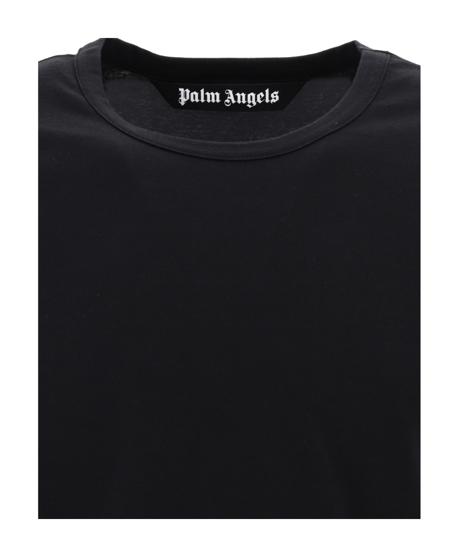 Palm Angels Three Pack Of Crewneck T-shirts In Black