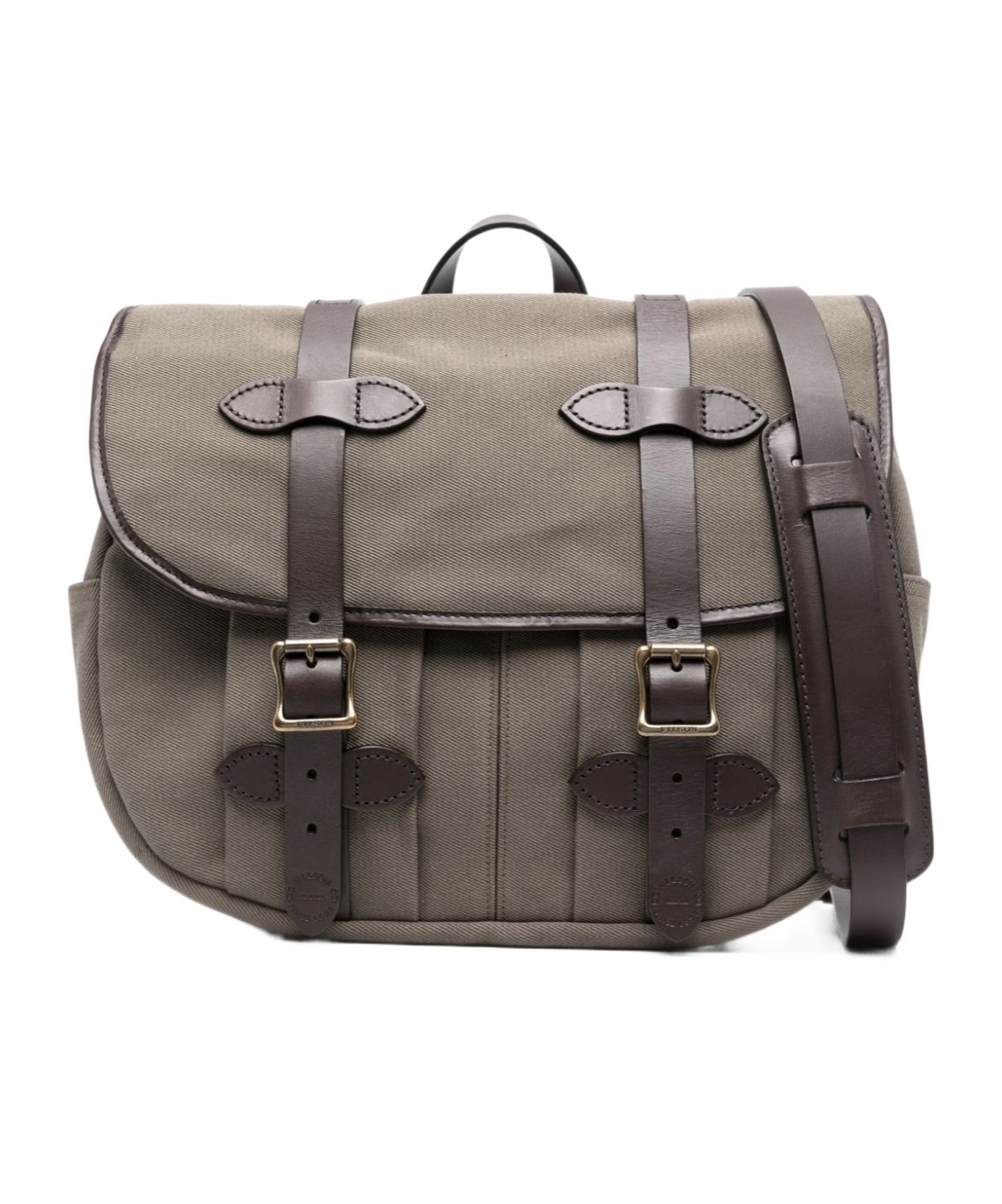 Filson Logo Shoulder Bag In Gray